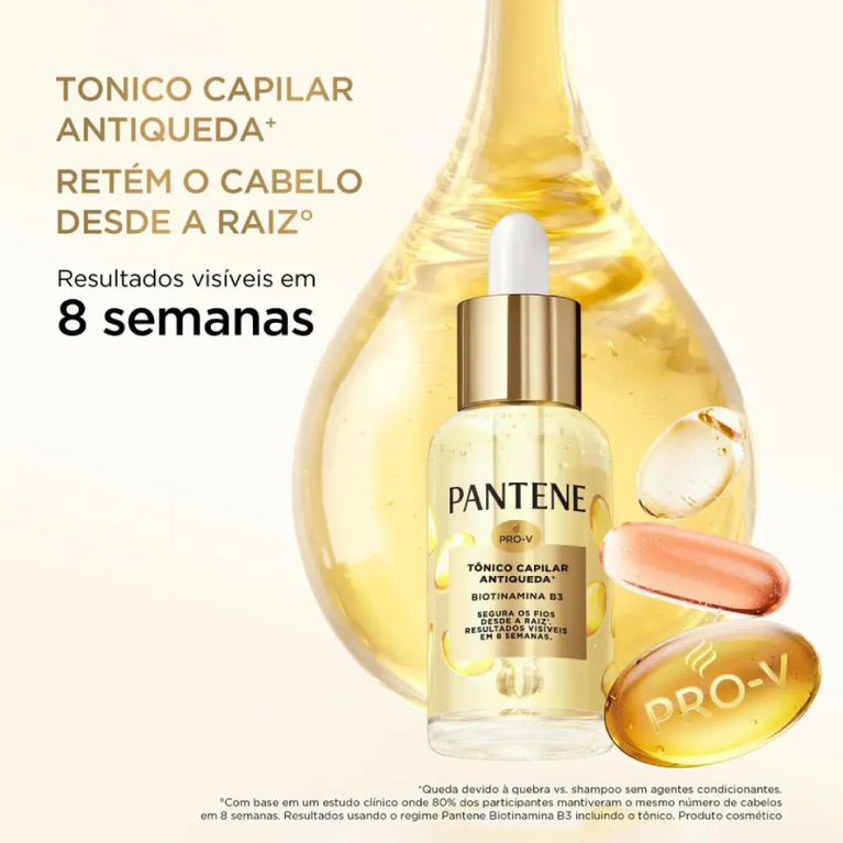 Tônico Capilar Antiqueda Pantene Pro-V Biotinamina B3 52ml