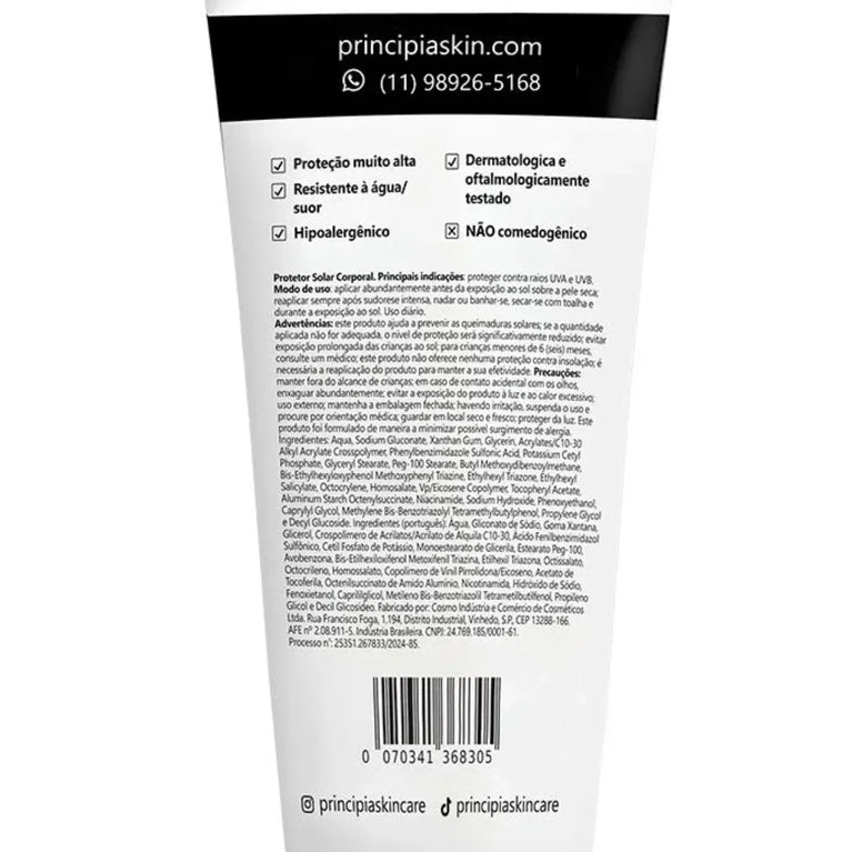 Protetor Solar FPS99 PS-03 Principia 200ml