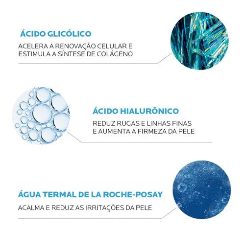 Sérum Anti-idade Com Ácido Glicólico 30ml La Roche-posay