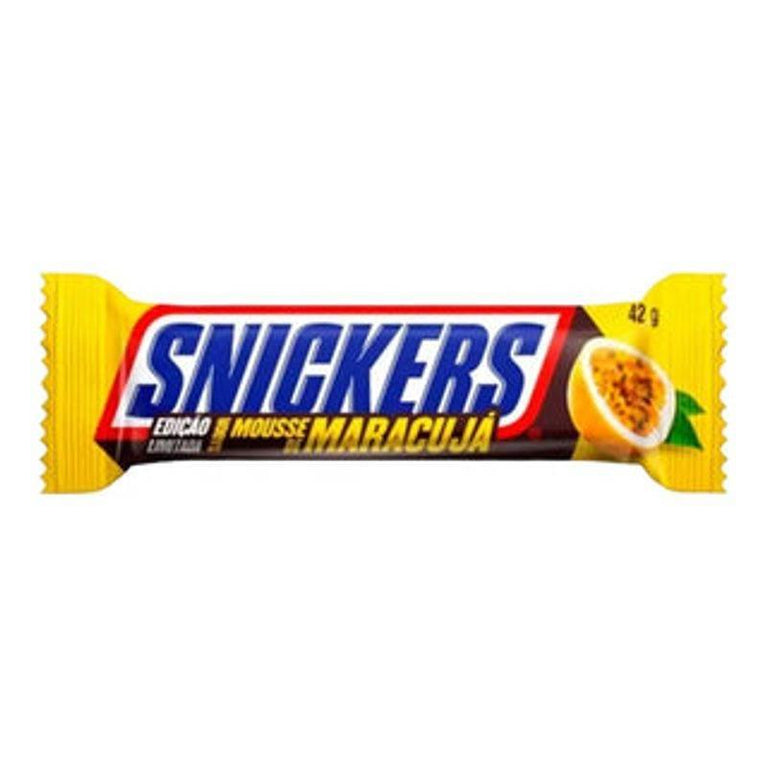 Chocolate Snickers sabor Mousse de Maracujá 42g - Drogaria Poupa Centro