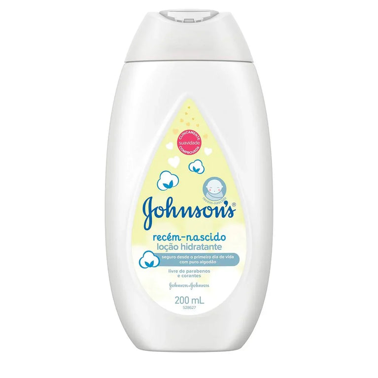 Loção Hidratante Johnson's Baby Recém Nascido 200ml