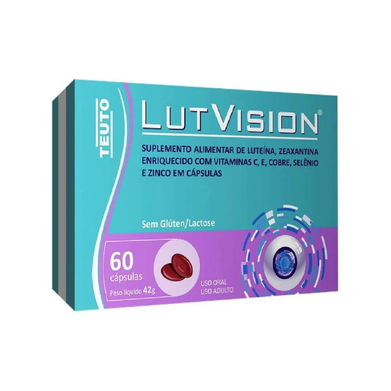 Lut Vision Suplemento Alimentar - 60 Cápsulas