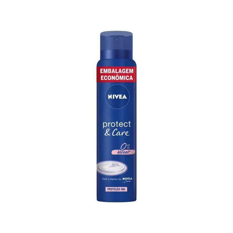 Desodorante Nivea Protect & Care 48h Antitranspirante Aerosol 200Ml - Drogaria Poupa Centro