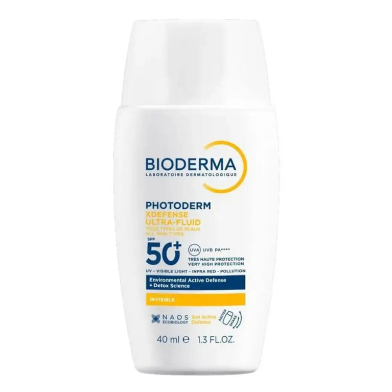 Protetor Solar Bioderma Photoderm XDefense Ultra-fluid Invisible FPS 50+ 40ml