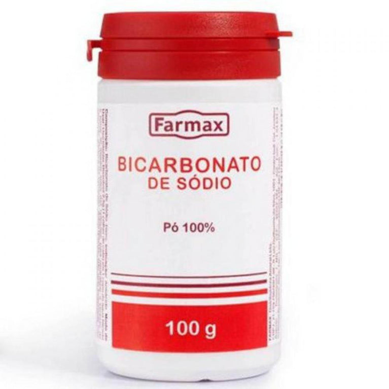 Bicarbonato Sódio Antiácido 100g Farmax - Drogaria Poupa Centro