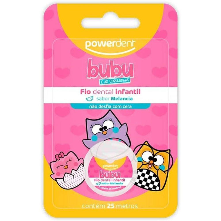FIO DENTAL BUBU E AS CORUJINHAS 25M - Drogaria Poupa Centro