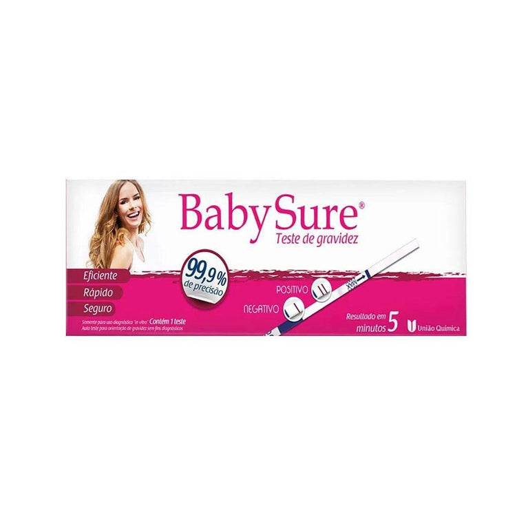 Teste de Gravidez Baby Sure - Drogaria Poupa Centro
