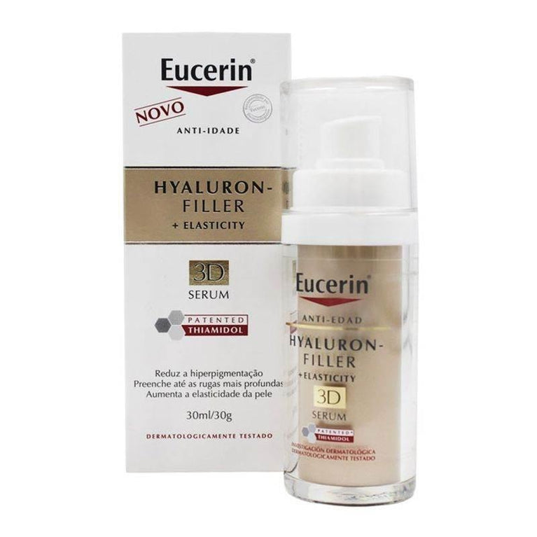 Sérum Facial Anti-Idade Eucerin Hyaluron-Filler +Elasticity 3D 30ml - Drogaria Poupa Centro