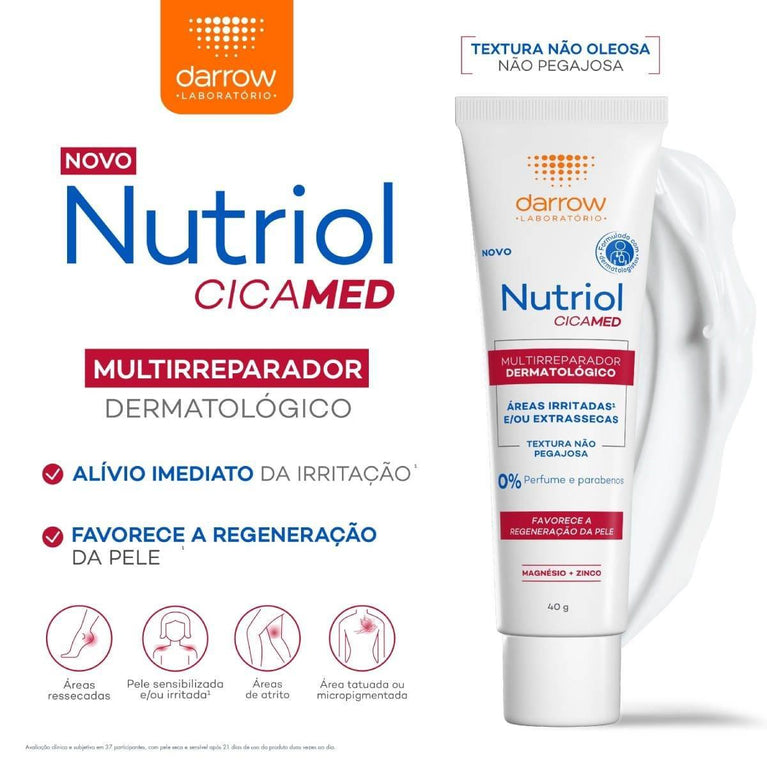 Nutriol Cicamed 40G - Drogaria Poupa Centro