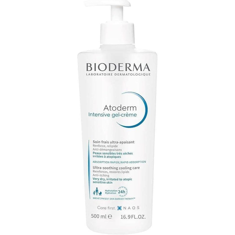 Atoderm Intensive Gel Creme 500Ml Bioderma - Drogaria Poupa Centro