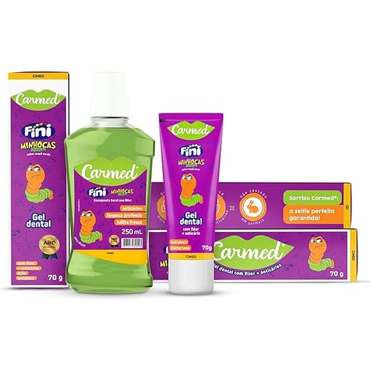 Carmed Enxag Buc Fr 250Ml Fini Minhocas