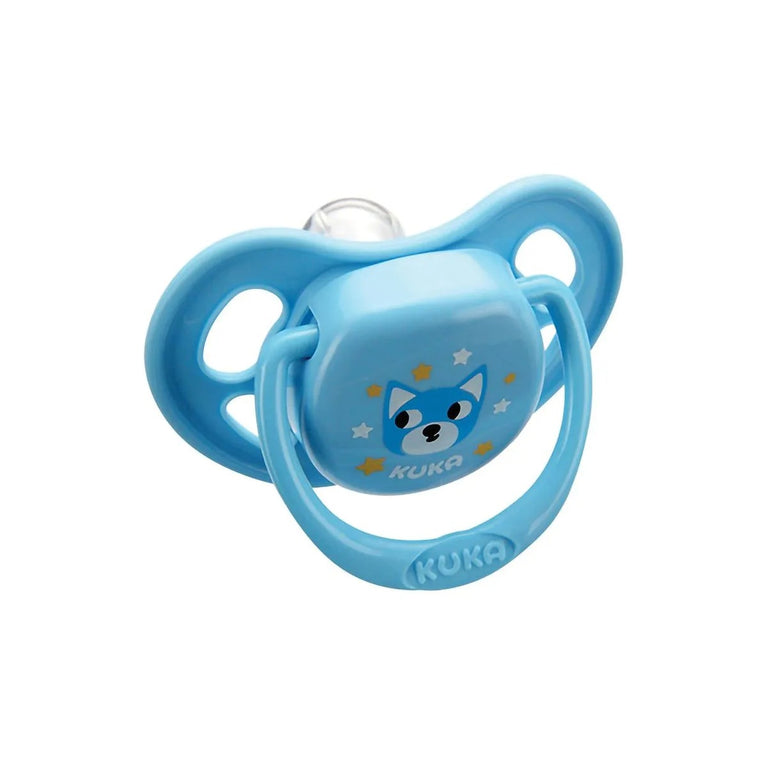 Chupeta Smart Kuka Tamanho 1 Bico Redondo Azul