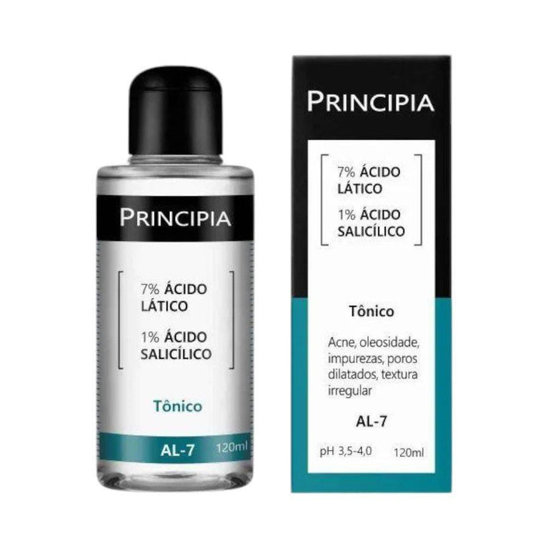 Tonico 7% Acido Latico + 1% Acido Salicilico Principia Skinc - Drogaria Poupa Centro