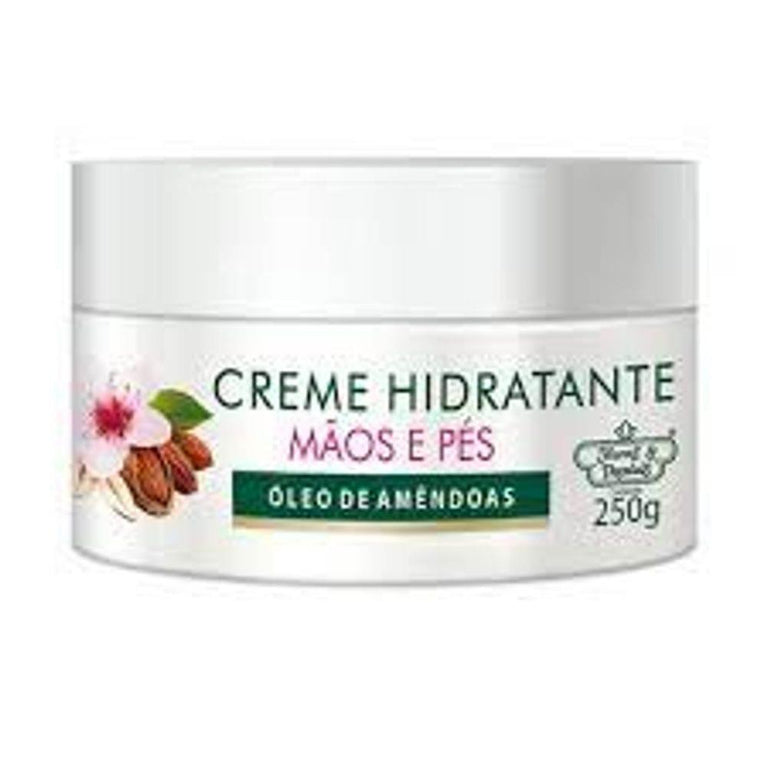 Creme Hidratante Mãos e Pés Óleo de Amêndoas 250g - Drogaria Poupa Centro