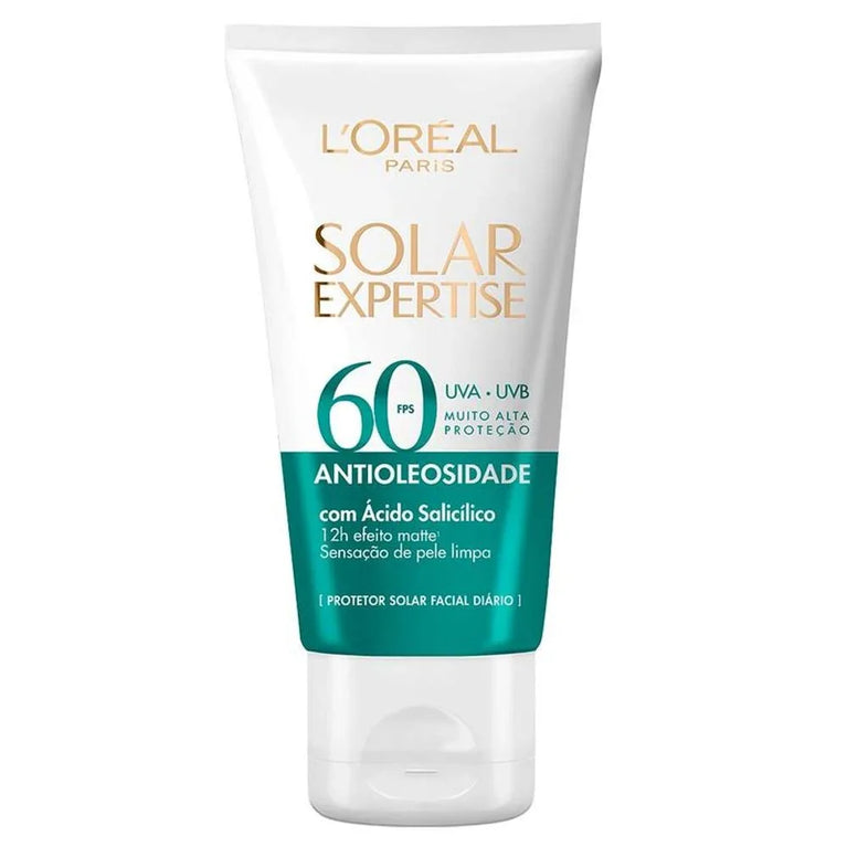 Protetor Solar Facial L'Oreal Paris Solar Expertise Antioleosidade FPS 60 40g