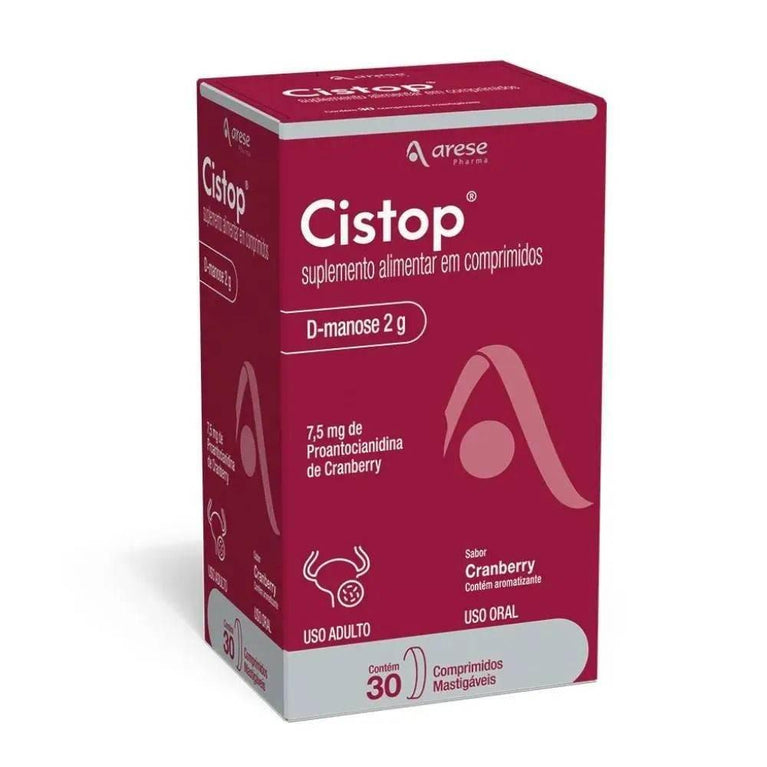 Cistop C 30 Comprimidos - Drogaria Poupa Centro