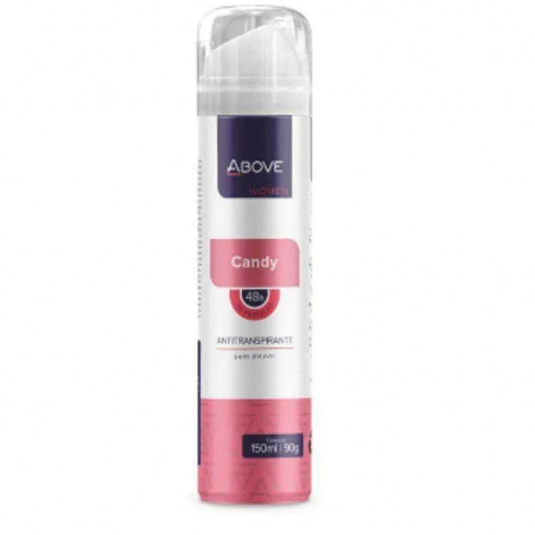 Desodorante Antitranspirante Above Women Candy 150ml - Drogaria Poupa Centro