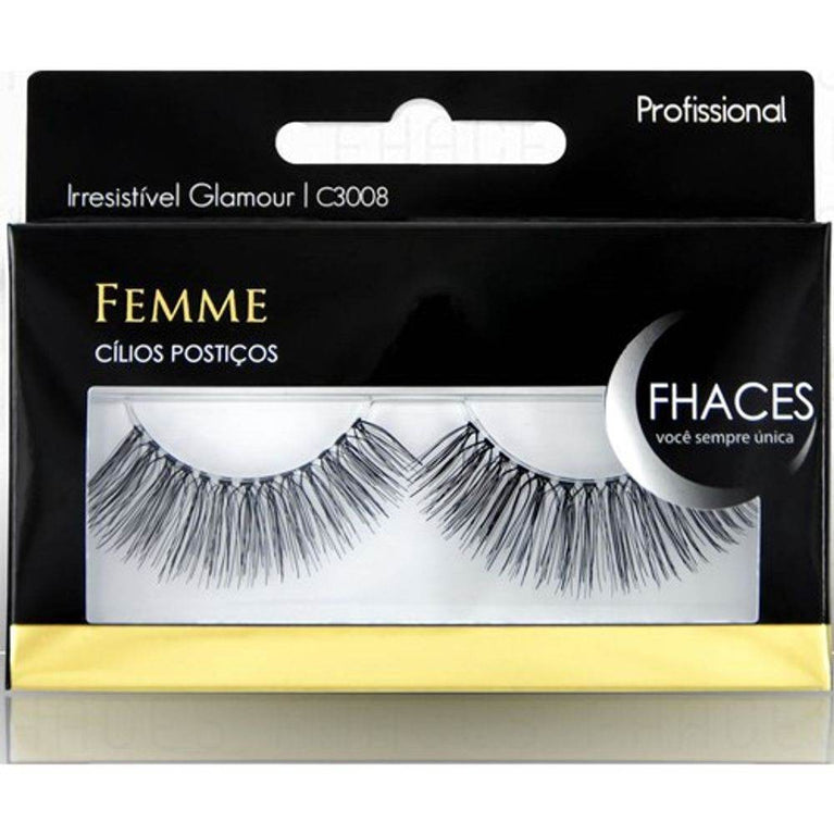 Cílios Postiços Femme Irresistível Glamour C3008 - Drogaria Poupa Centro