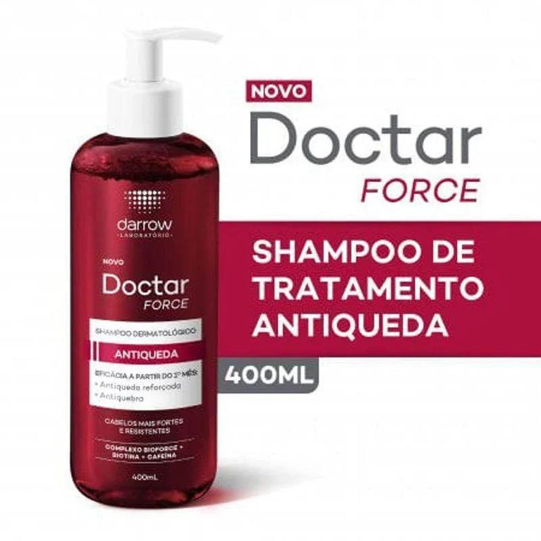 Shampoo Antiqueda Doctar Force 400Ml - Drogaria Poupa Centro