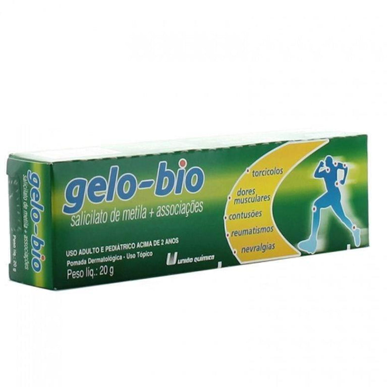 Gelo-Bio Pomada com 20g - Drogaria Poupa Centro