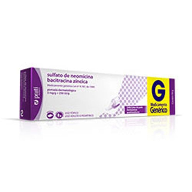 Pomada Sulfato de Neomicina+Bacitracina - 50G