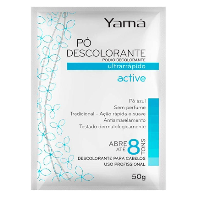 Pó Descolorante Yama 50G Active - Drogaria Poupa Centro
