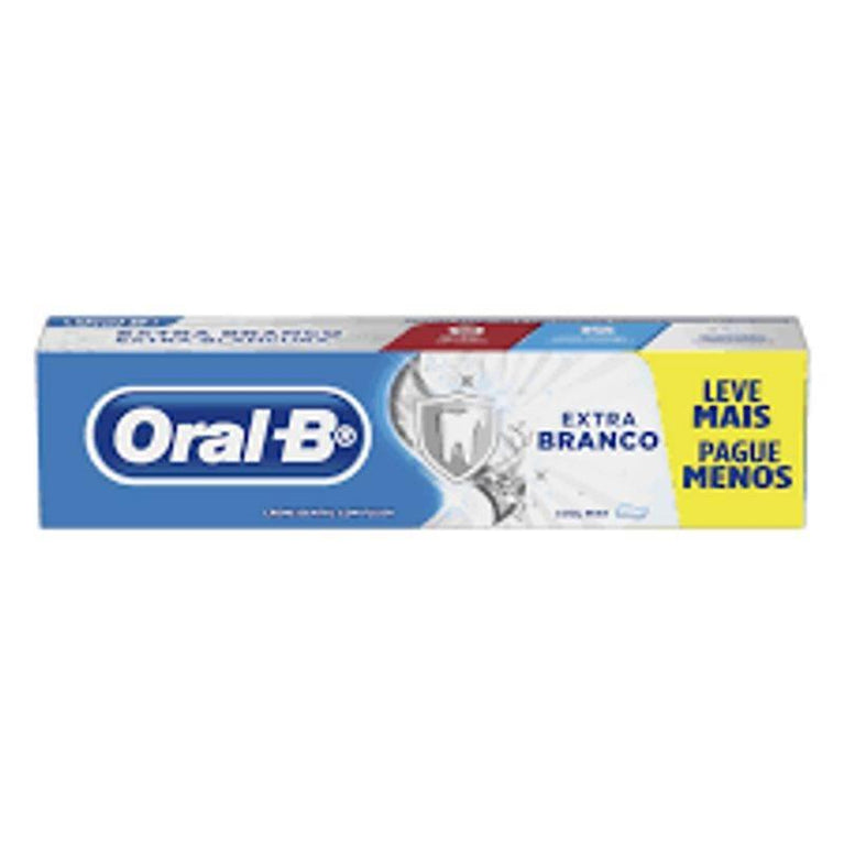 Creme Dental Oral-B Extra Branco 150g - Drogaria Poupa Centro