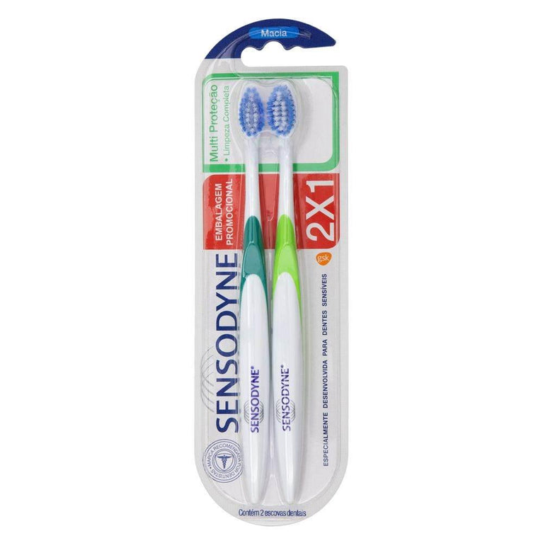 Escova Dental Sensody Tb Twin Mac C 2 - Drogaria Poupa Centro