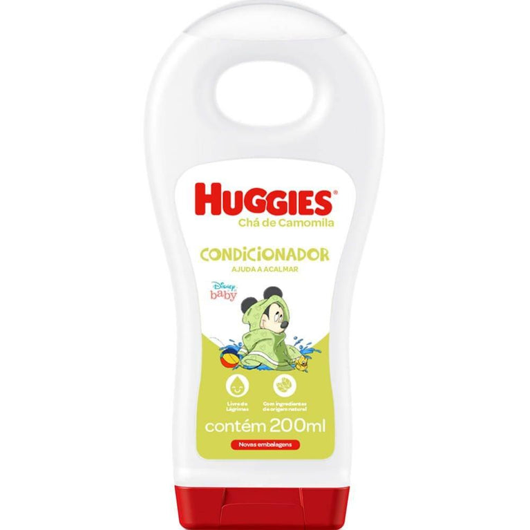 Condicionador Chá de Camomila Disney Baby Huggies 200ml - Drogaria Poupa Centro