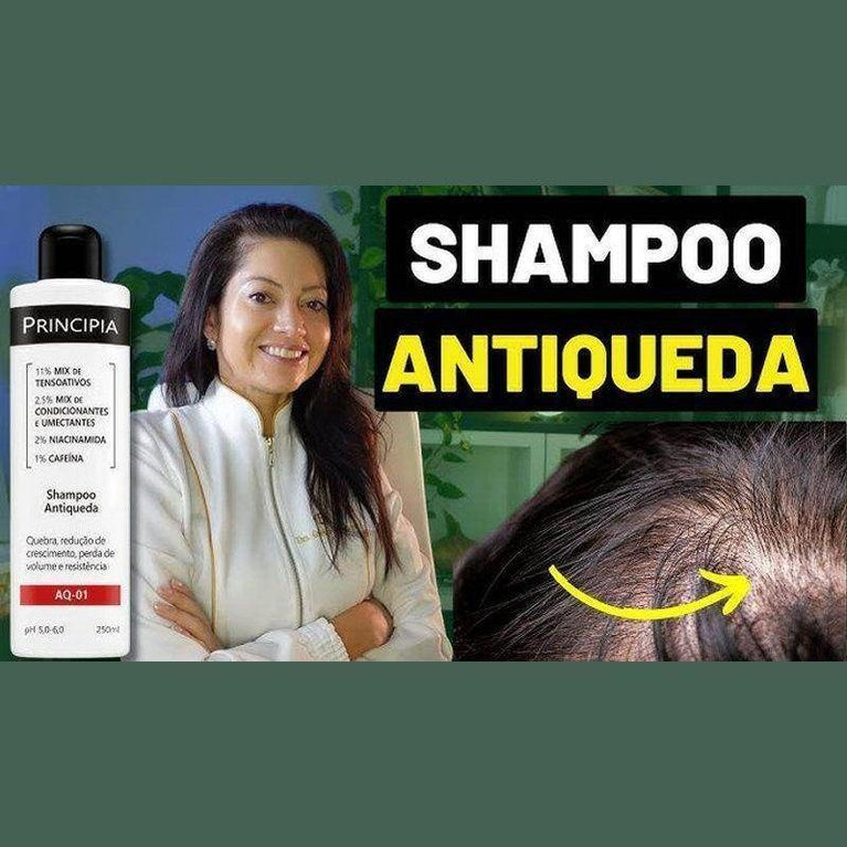 Shampoo Antiqueda 2% Niacinamida + 1% Cafeina Principia Skin - Drogaria Poupa Centro