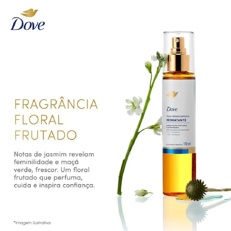Óleo Sérum Corporal Dove Deo Hidratante Spray 150ml