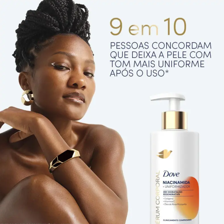 Sérum Corporal Dove Niacinamida Uniformizador 380ml