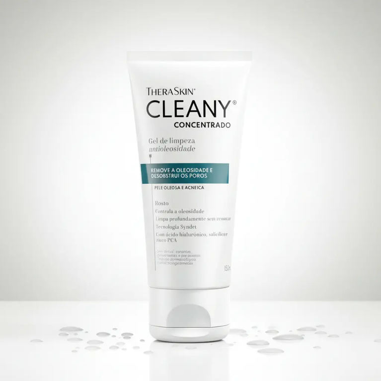 Gel de Limpeza Cleany Concentrado 150g Theraskin Antioleosidade
