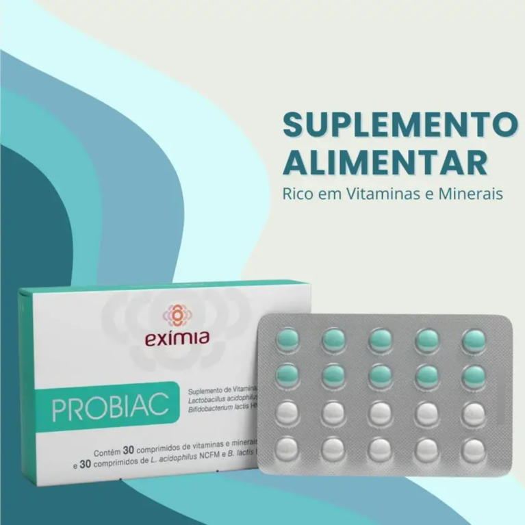 Exímia Probiac FQM Melora 60 Cápsulas
