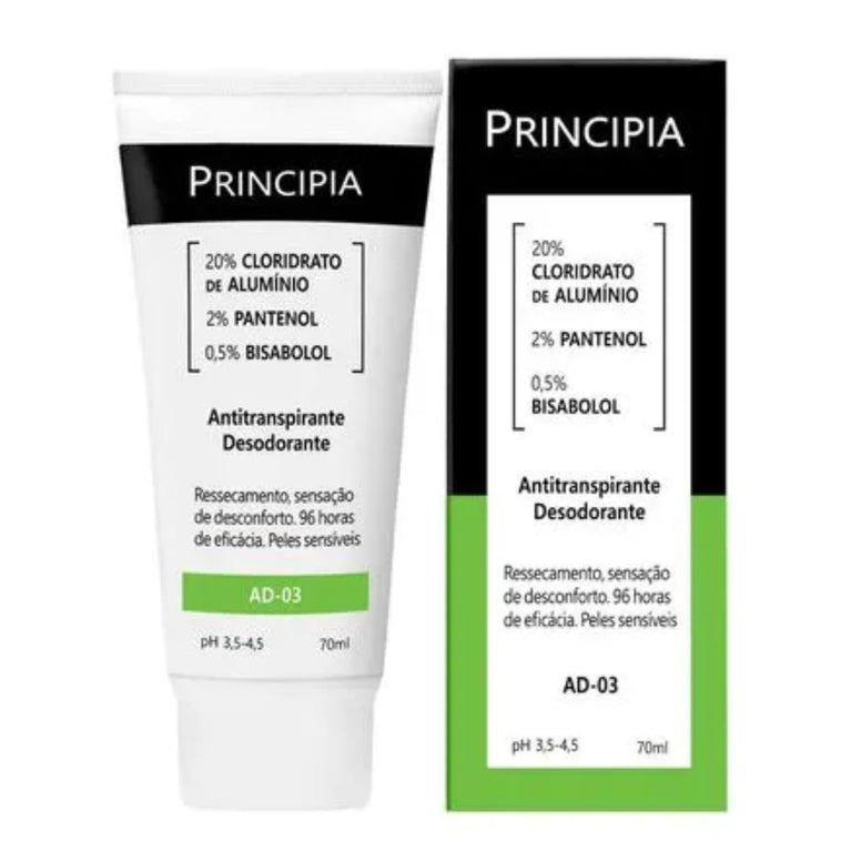 Desodorante Antitranspirante 20% Principia AD-03