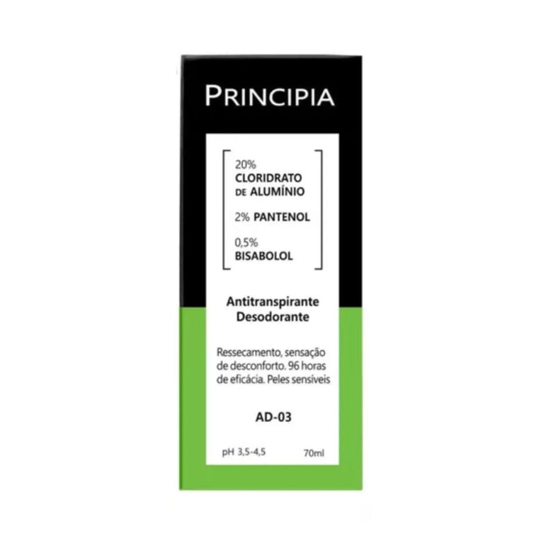 Desodorante Antitranspirante 20% Principia AD-03