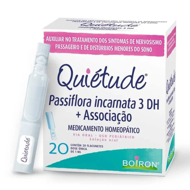 Quiétude 20 Flaconetes- Complexo Homeopático VALIDADE 09/26