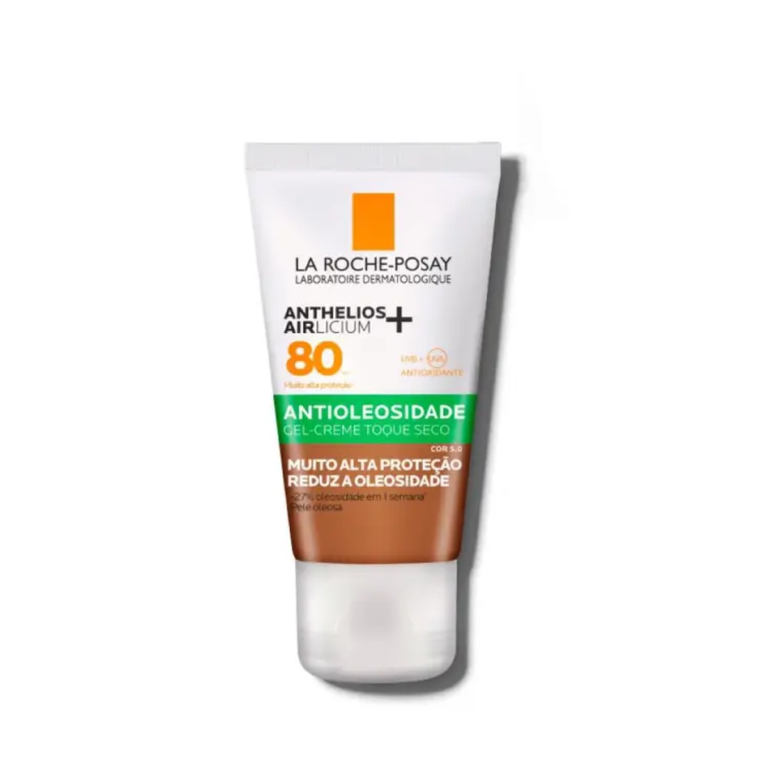 Protetor Solar Facial Anthelios Airlicium FPS 80 Cor 5.0 - 40g VALIDADE 30/08/26