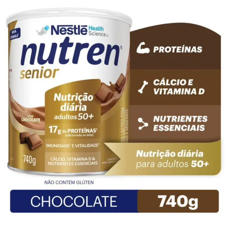 Nutren Senior Chocolate 740g Nestlé