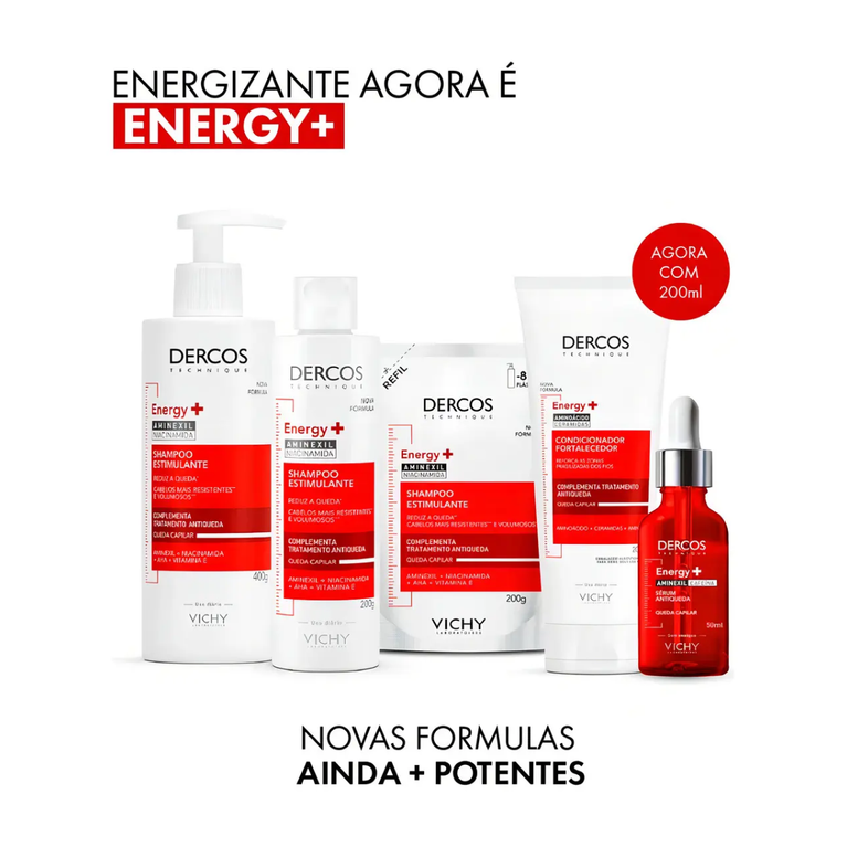 Vichy Dercos Shampoo Antiqueda Energy+ 200G