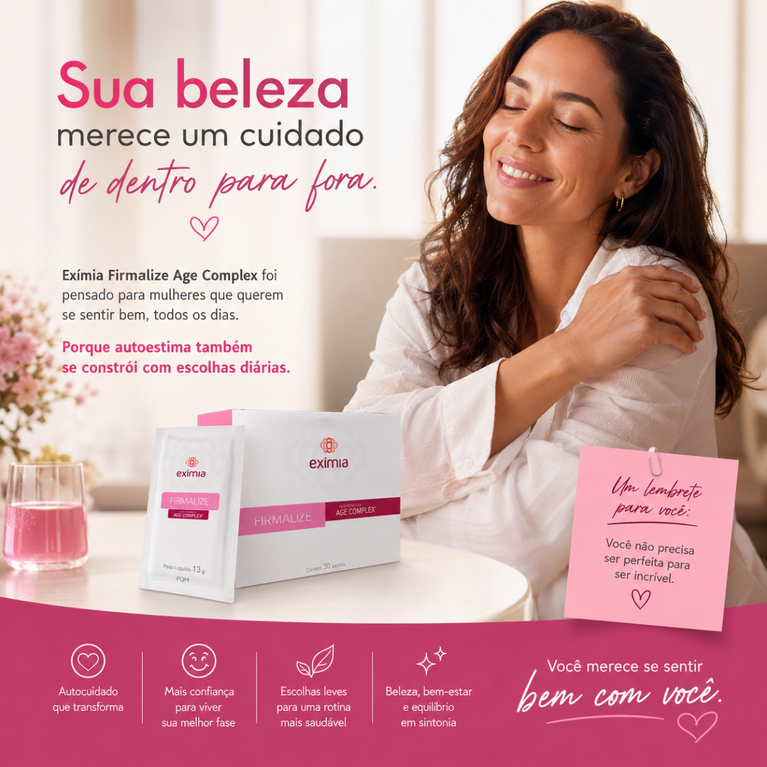 Eximia Firmalize Age Complex 30 Sachês Colágeno e Vitamina C