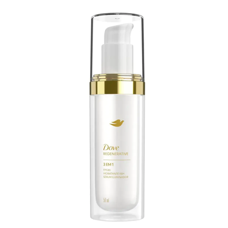 Tratamento Facial 3 em 1 Dove Regenerative FPS 30 50ml