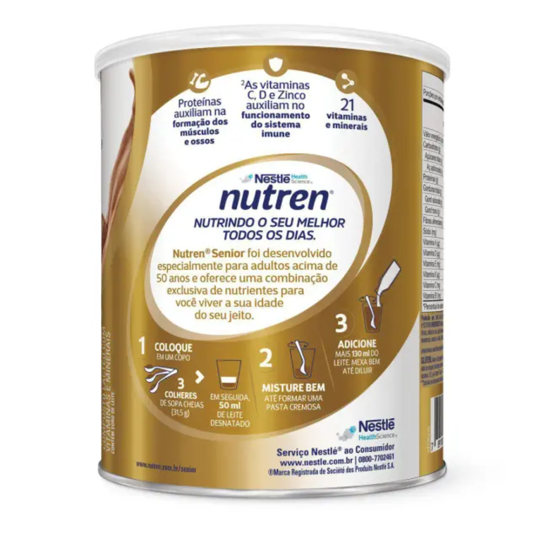 Nutren Senior Chocolate 740g Nestlé