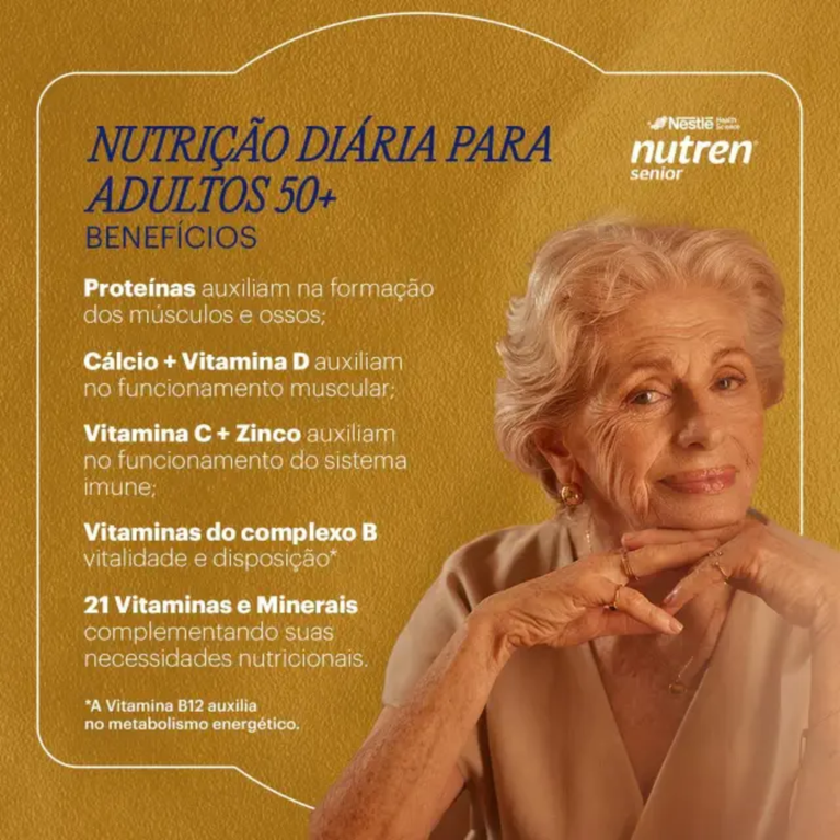 Nutren Senior Sem Sabor 740g Nestlé