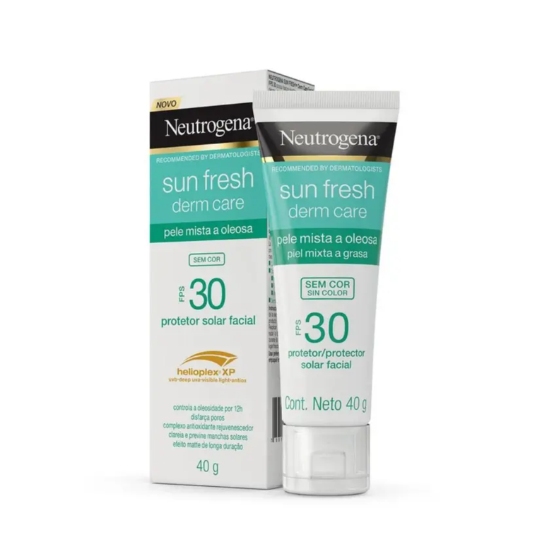 Protetor Solar Facial Neutrogena Sun Fresh FPS 30 40g VALIDADE 08/2026