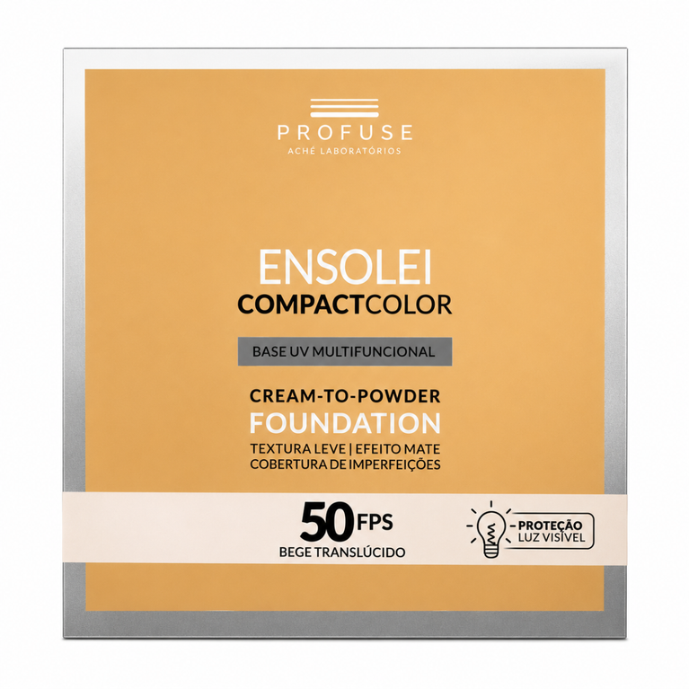 Protetor Solar Facial Pó Profuse Ensolei FPS 50 Com 10g