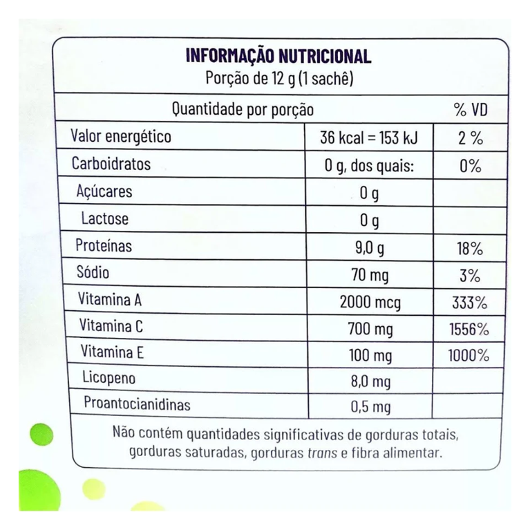 Explanté Colágeno 30 Sachês Sabor Frutas Vermelhas
