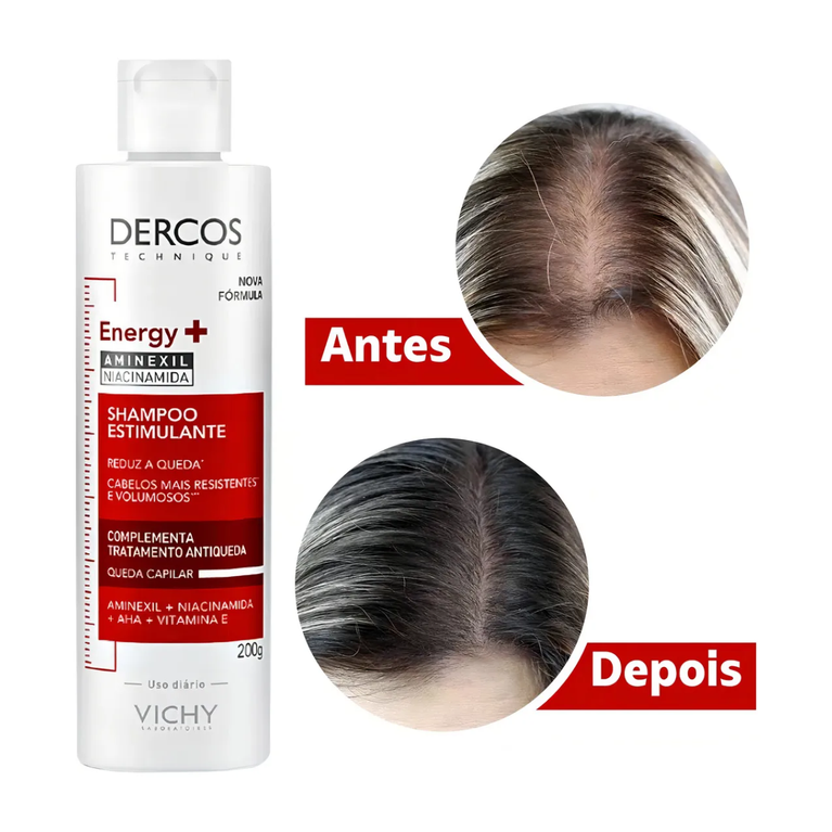 Vichy Dercos Shampoo Antiqueda Energy+ 200G