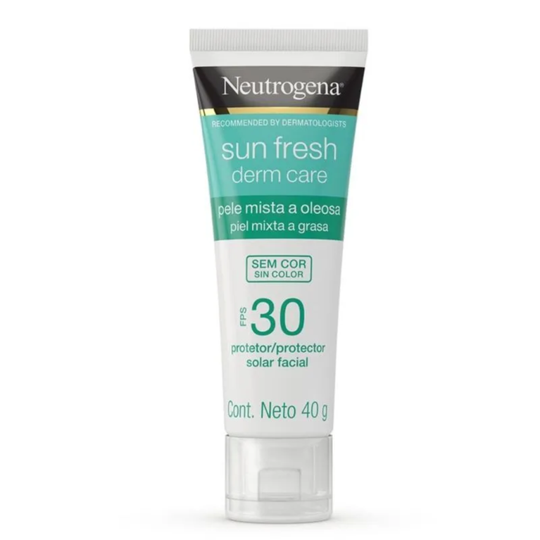 Protetor Solar Facial Neutrogena Sun Fresh FPS 30 40g VALIDADE 08/2026
