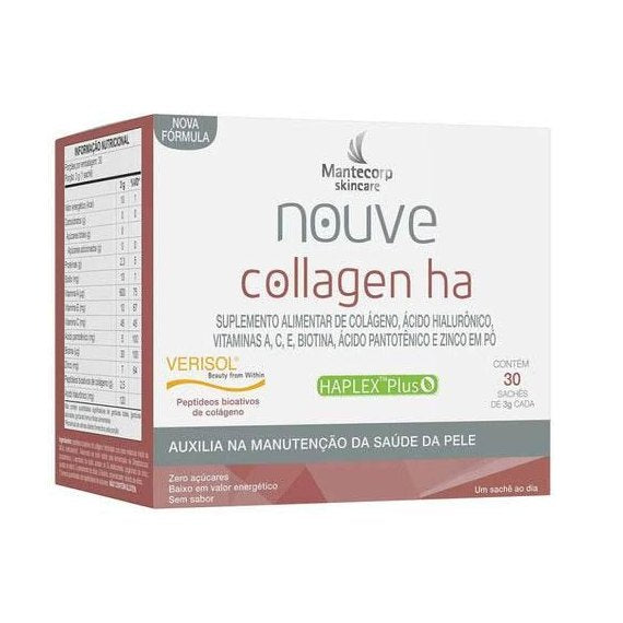 Suplemento Alimentar Nouve Collagen Ha 30 Unidades - Drogaria Poupa Centro